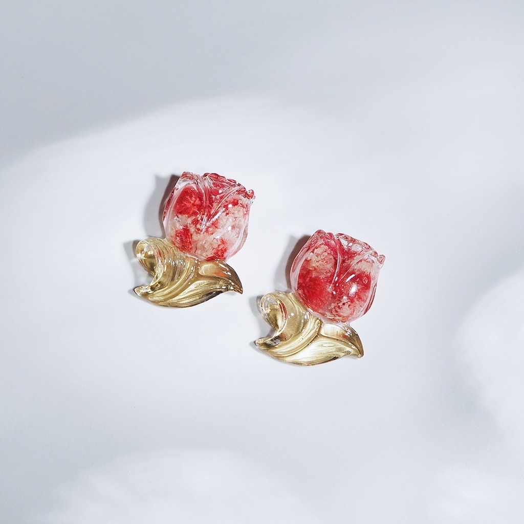 tulip pierce 【イヤリング変更可】