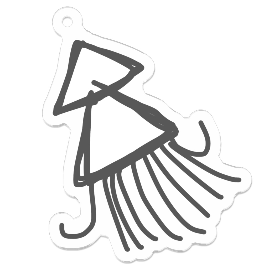 イカのキーホルダー