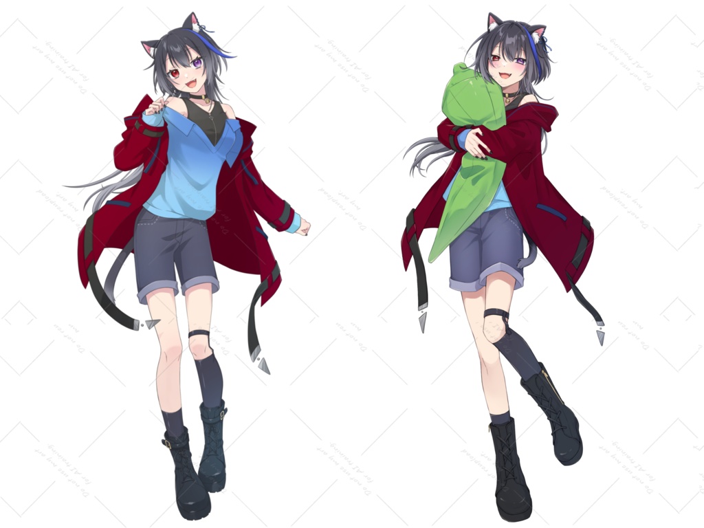 【受注生産】立ち絵アクリルスタンド 2個セット