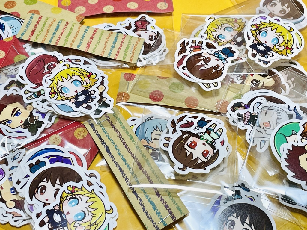 わくアニフレークシール