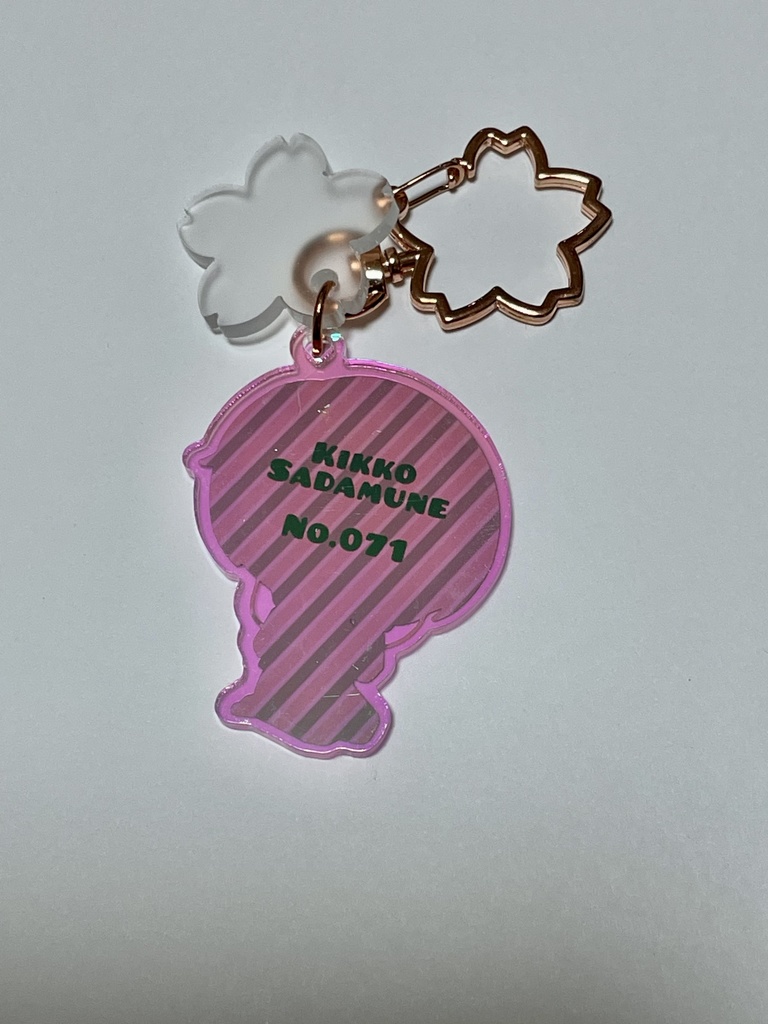 おすわり亀甲アクリルスタンド・アクリルキーホルダー