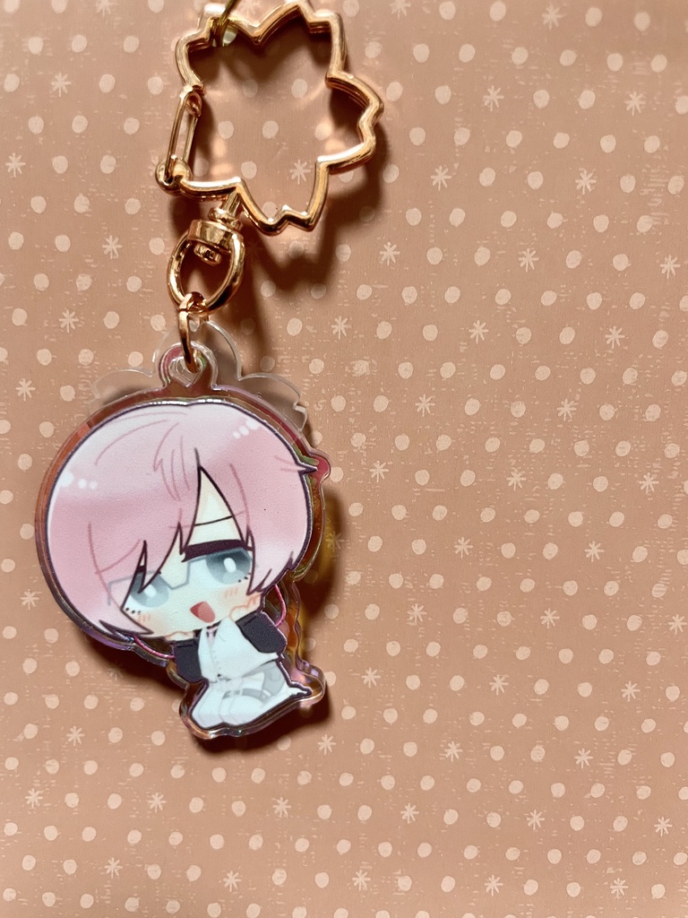 おすわり亀甲アクリルスタンド・アクリルキーホルダー