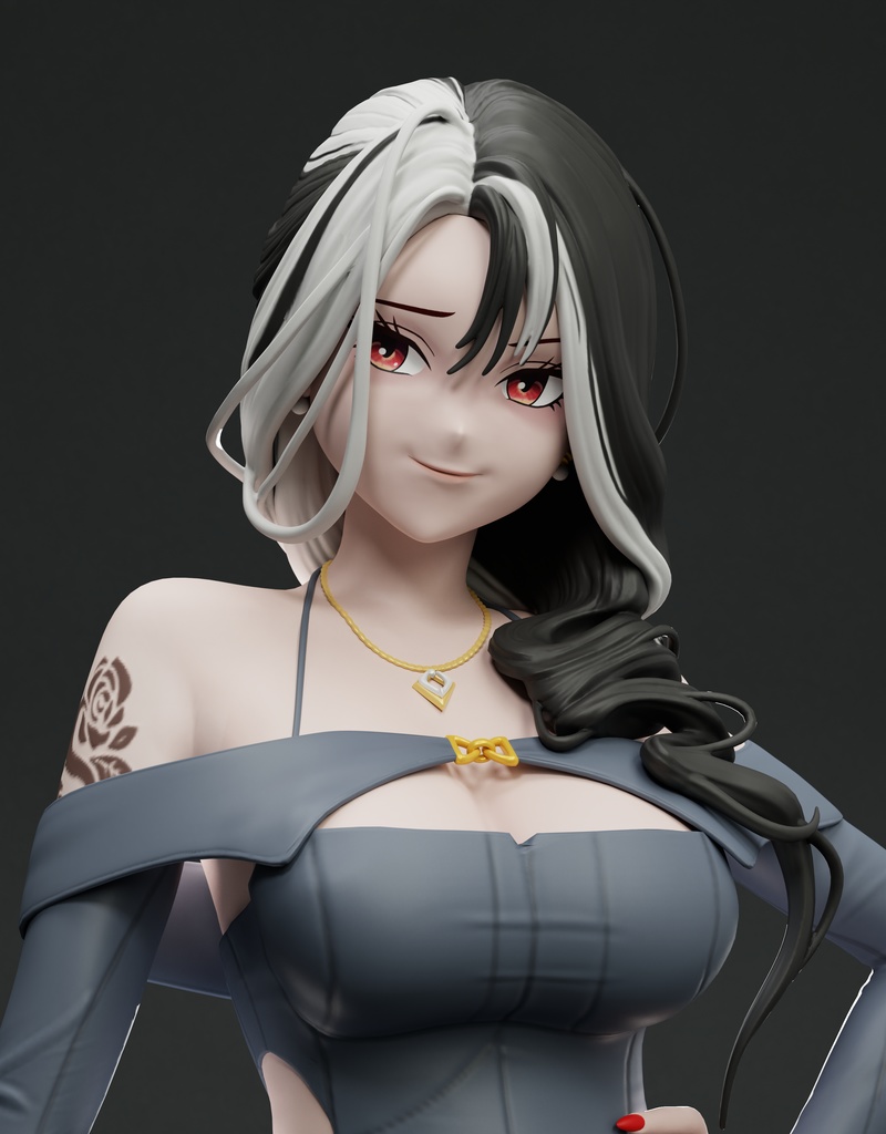 勝利の女神:NIKKE ロザンナ(ミス・デンジャラス Ver.)ガレージキット【自家発送版