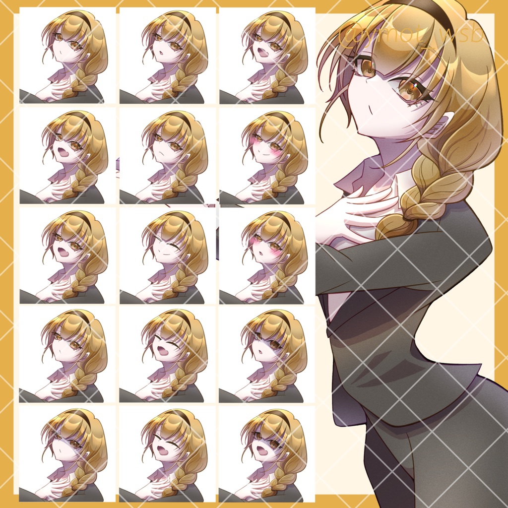 立ち絵素材01(黒スーツの女性_全身)