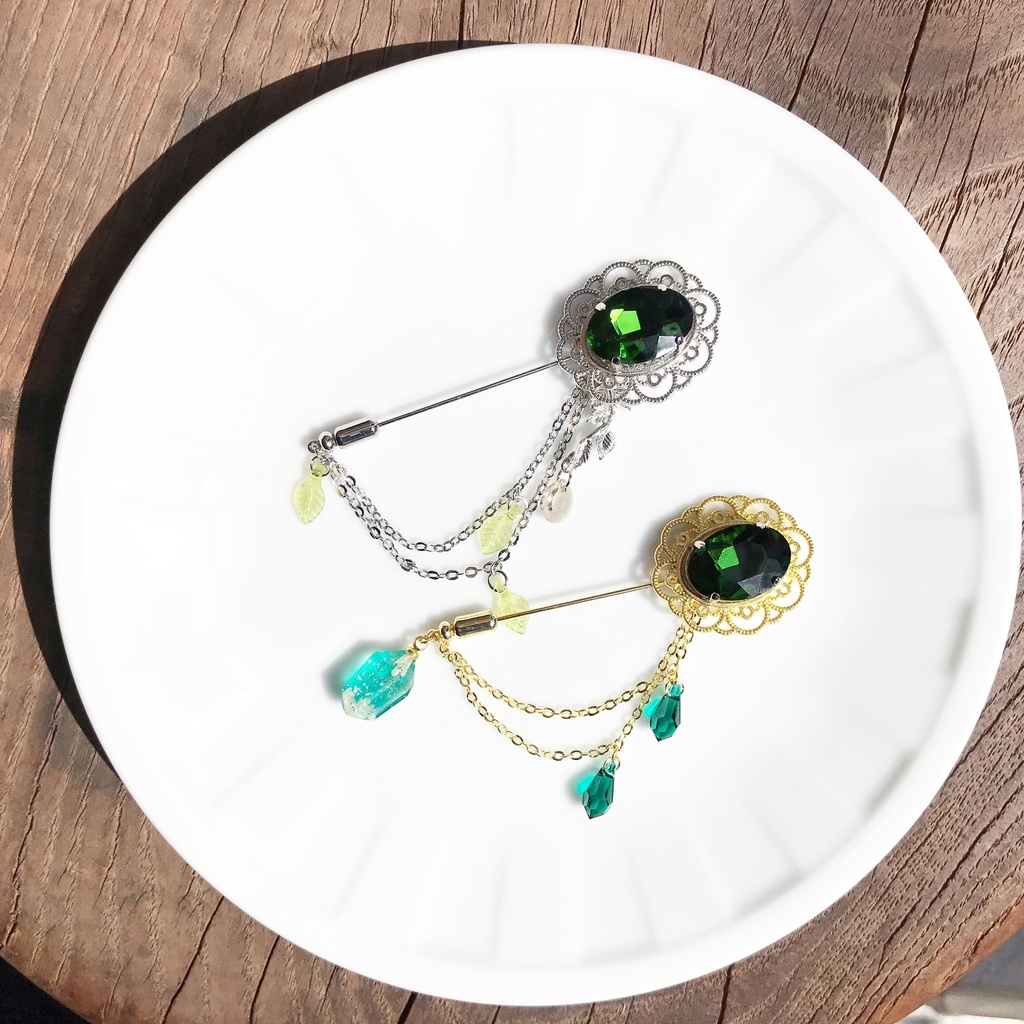 【欠け有】Growth:ユニットイメージピンブローチ