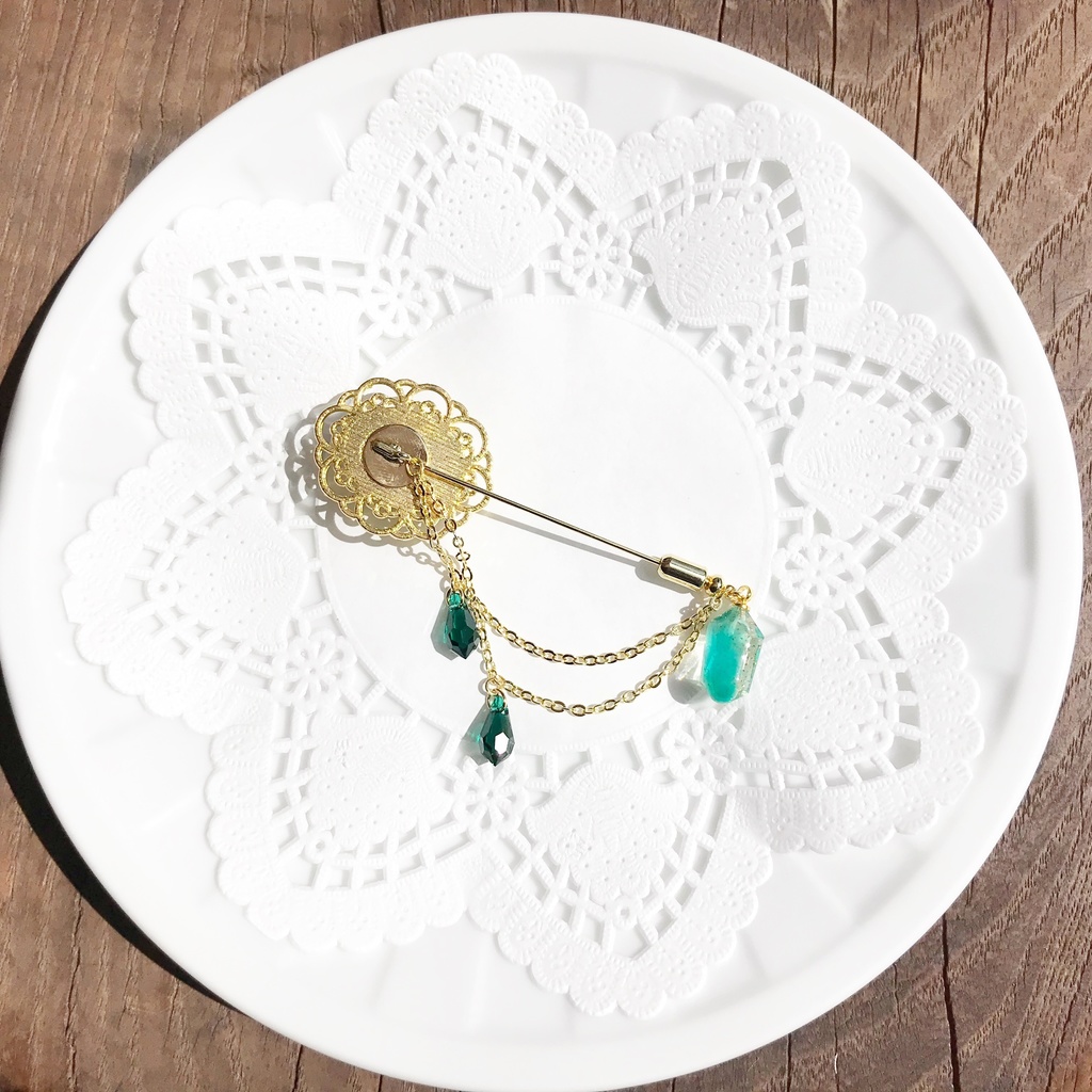 【欠け有】Growth:ユニットイメージピンブローチ