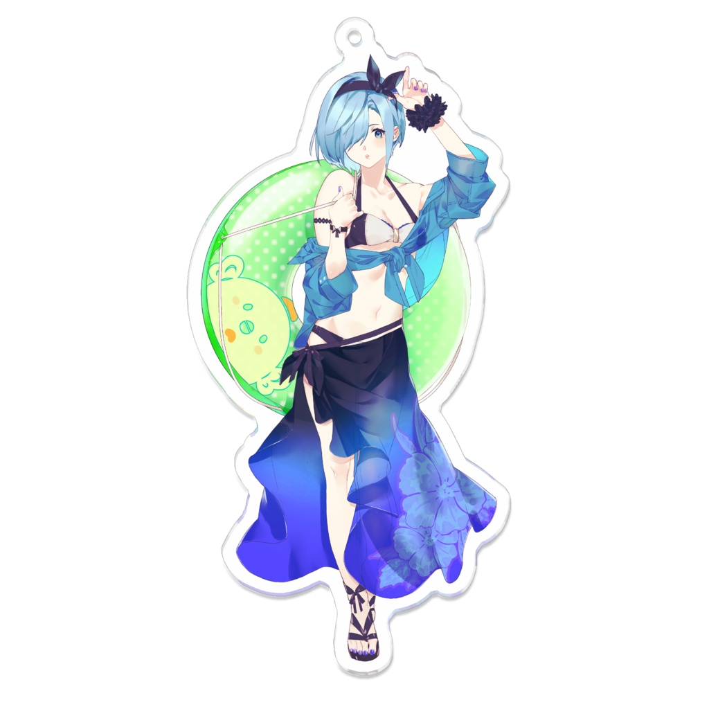 とりちゃん水着ver. アクリルキーホルダー