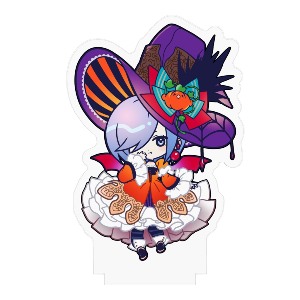 とりちゃんHalloween ver.アクリルフィギュア