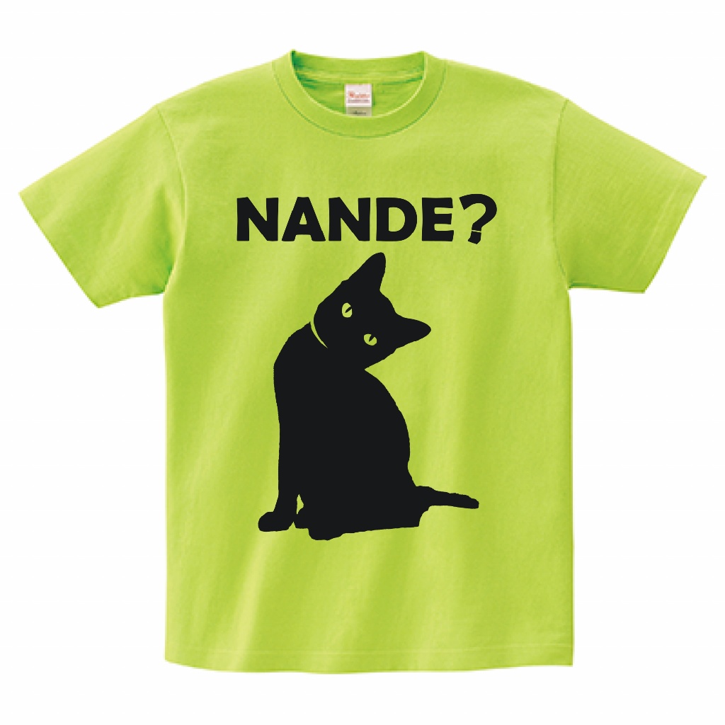 黒猫Tシャツ