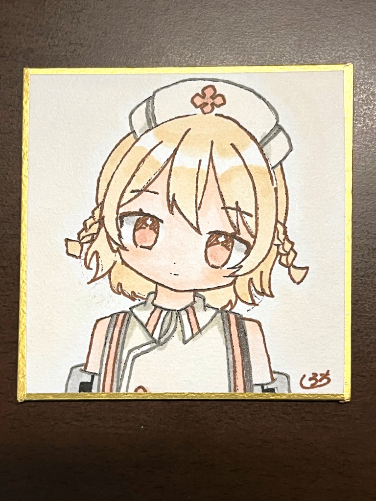 手描き豆色紙 ボーカロイドなど合成音声キャラ