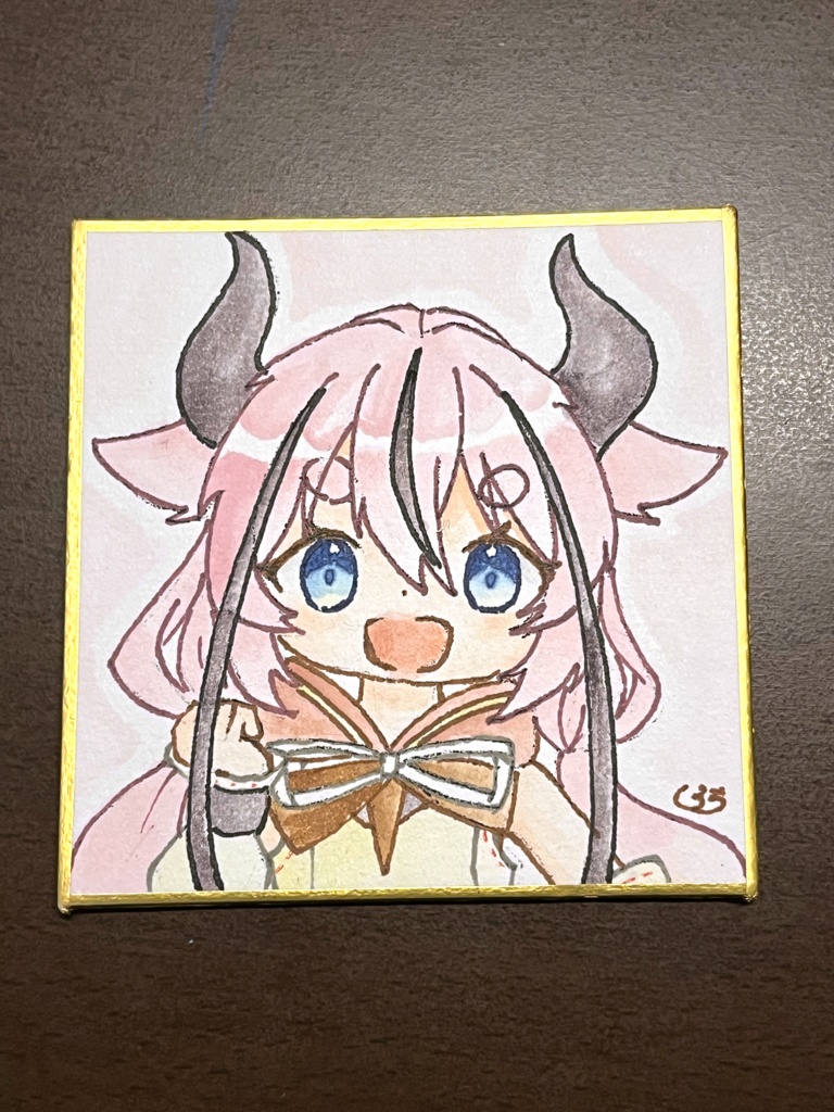 手描き豆色紙 ボーカロイドなど合成音声キャラ