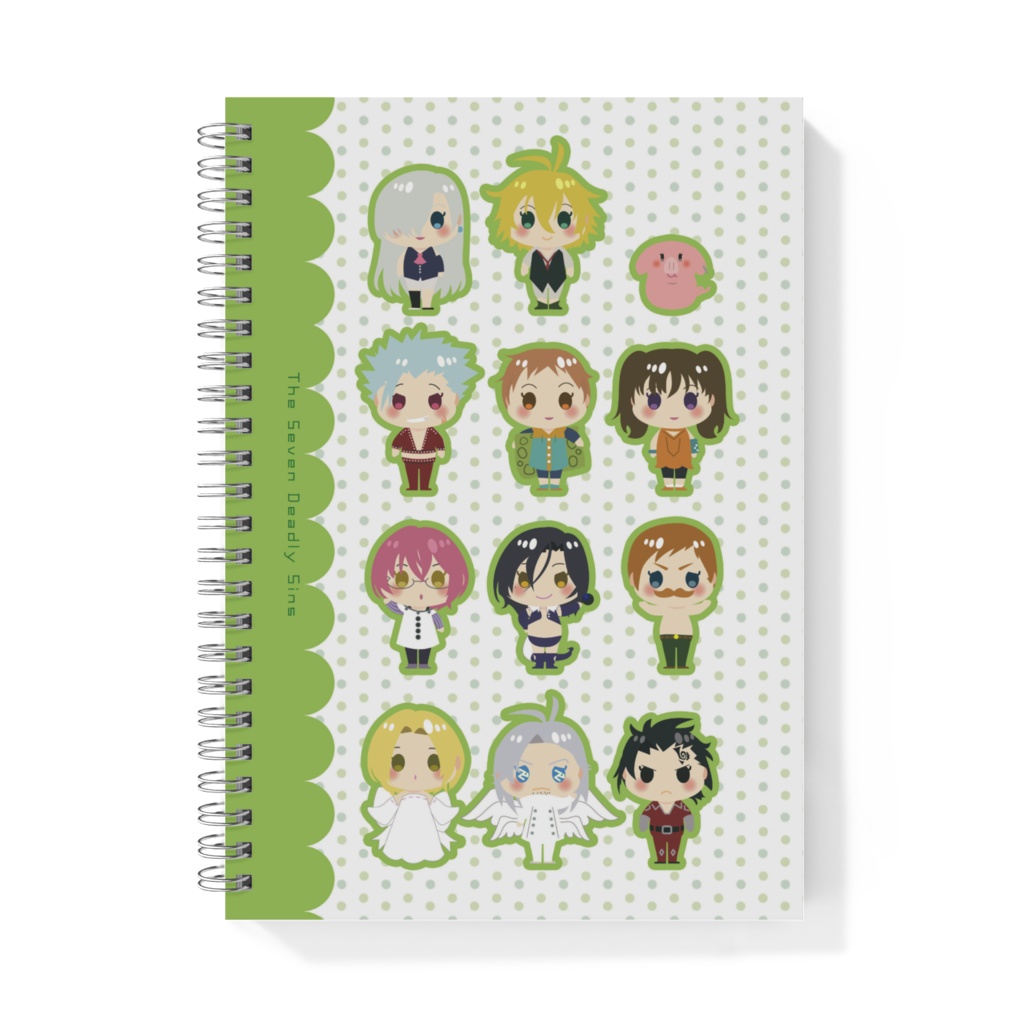 七つ大罪&黙示録の四騎士リングノート