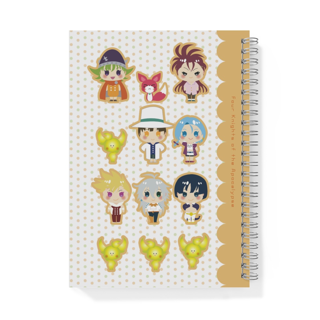 七つ大罪&黙示録の四騎士リングノート