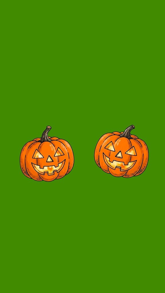 🎃 動くかぼちゃ - ハロウィン配信用エフェクト 🎃