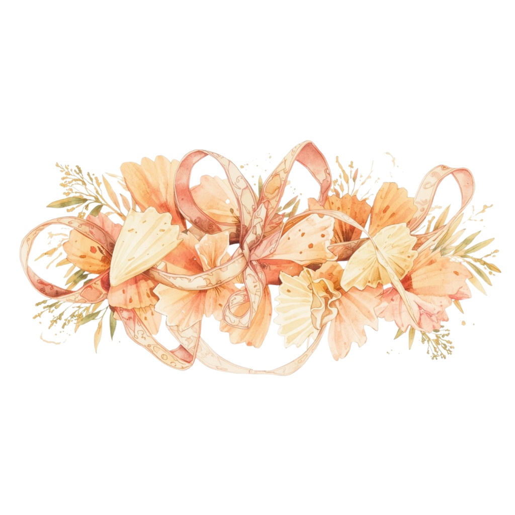 【水彩アンティーク】ピンクデリシャスフード クリップアートセット Vol.2