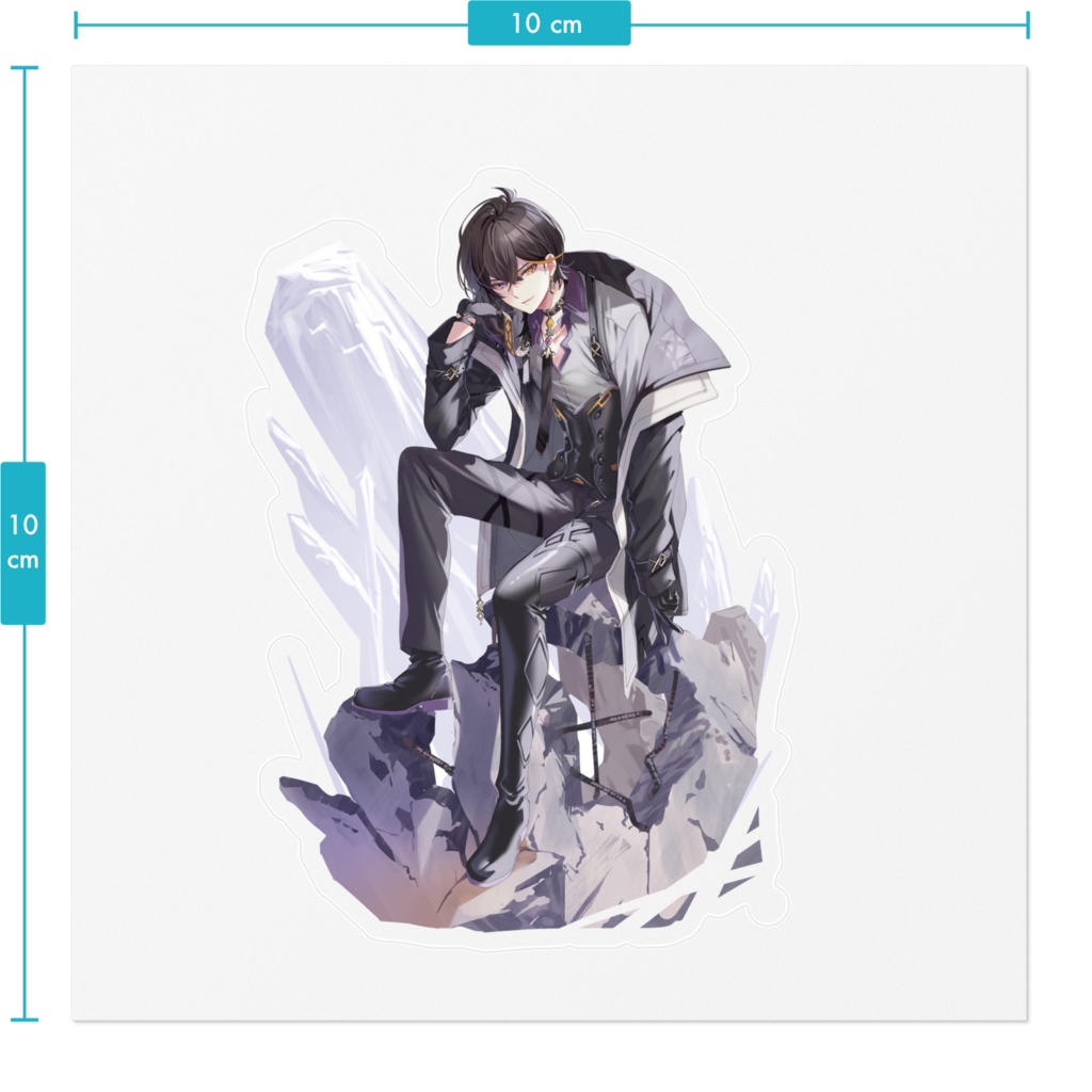 Vtuber XI キービジュアル ステッカー