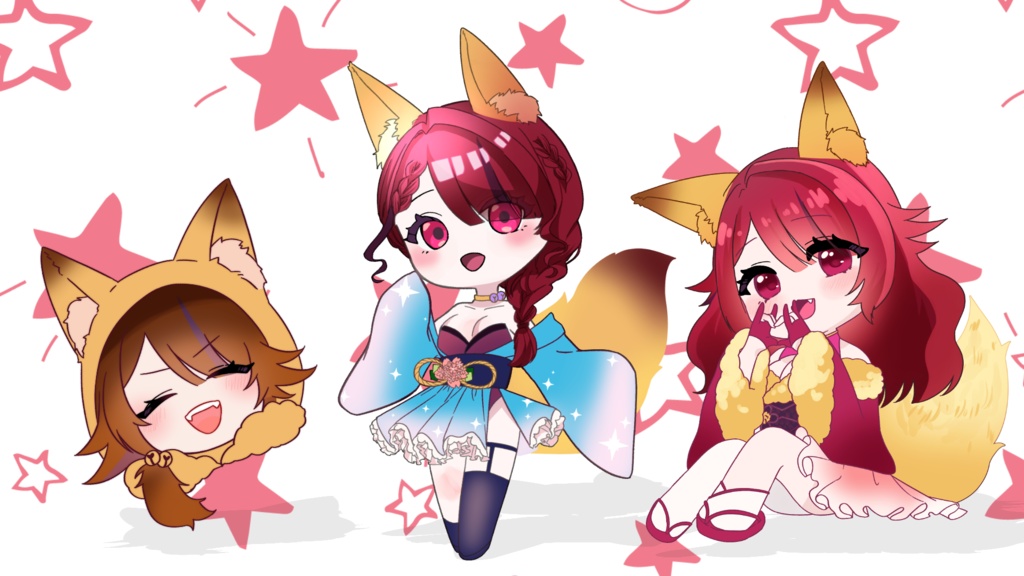 古槻このみ６周年記念グッズ🦊♡
