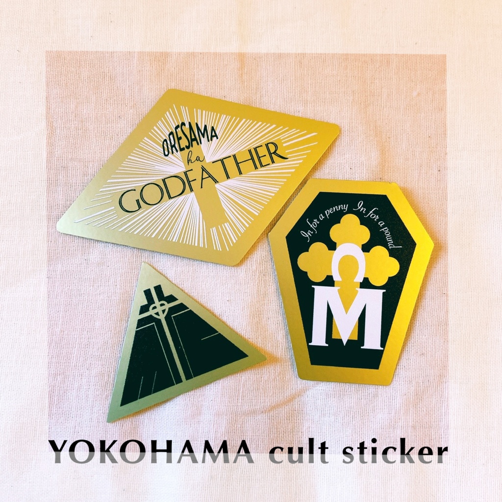 YOKOHAMA cult sticker