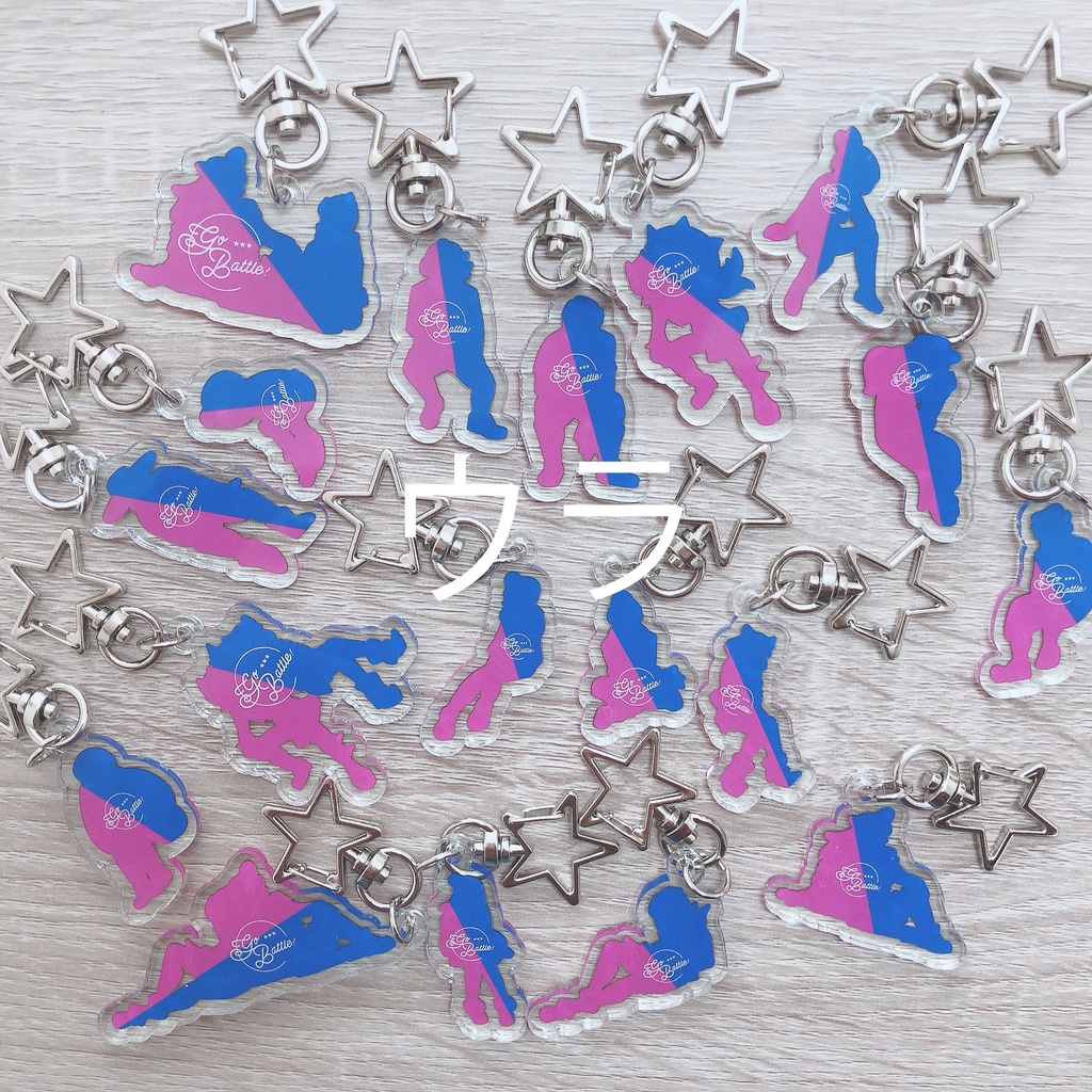 【アクキー】pkmnトレーナー・ジムリなど各19種類