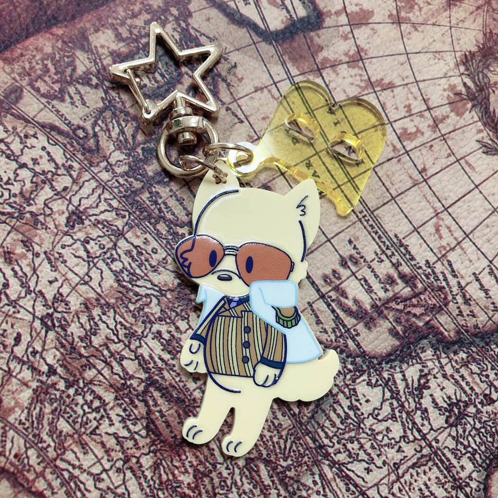 海兵けもさんアクキー