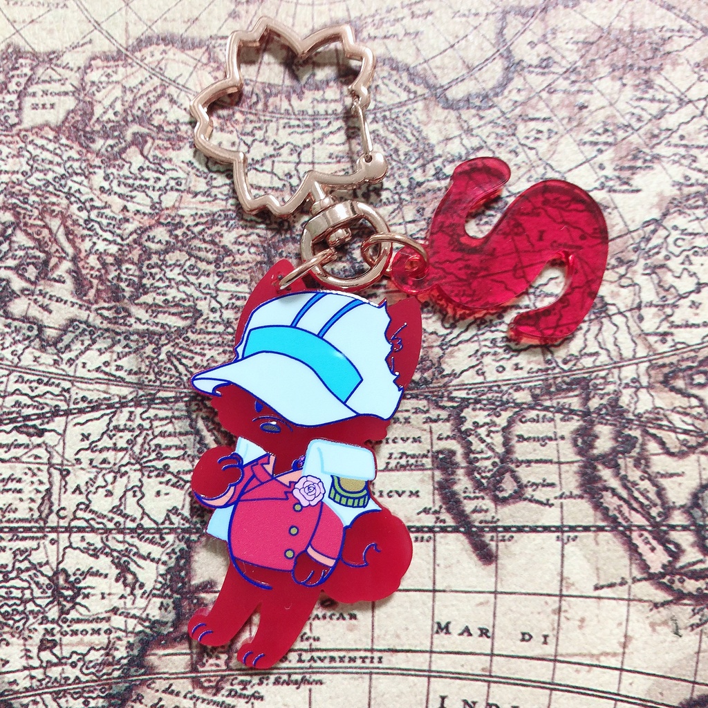 海兵けもさんアクキー