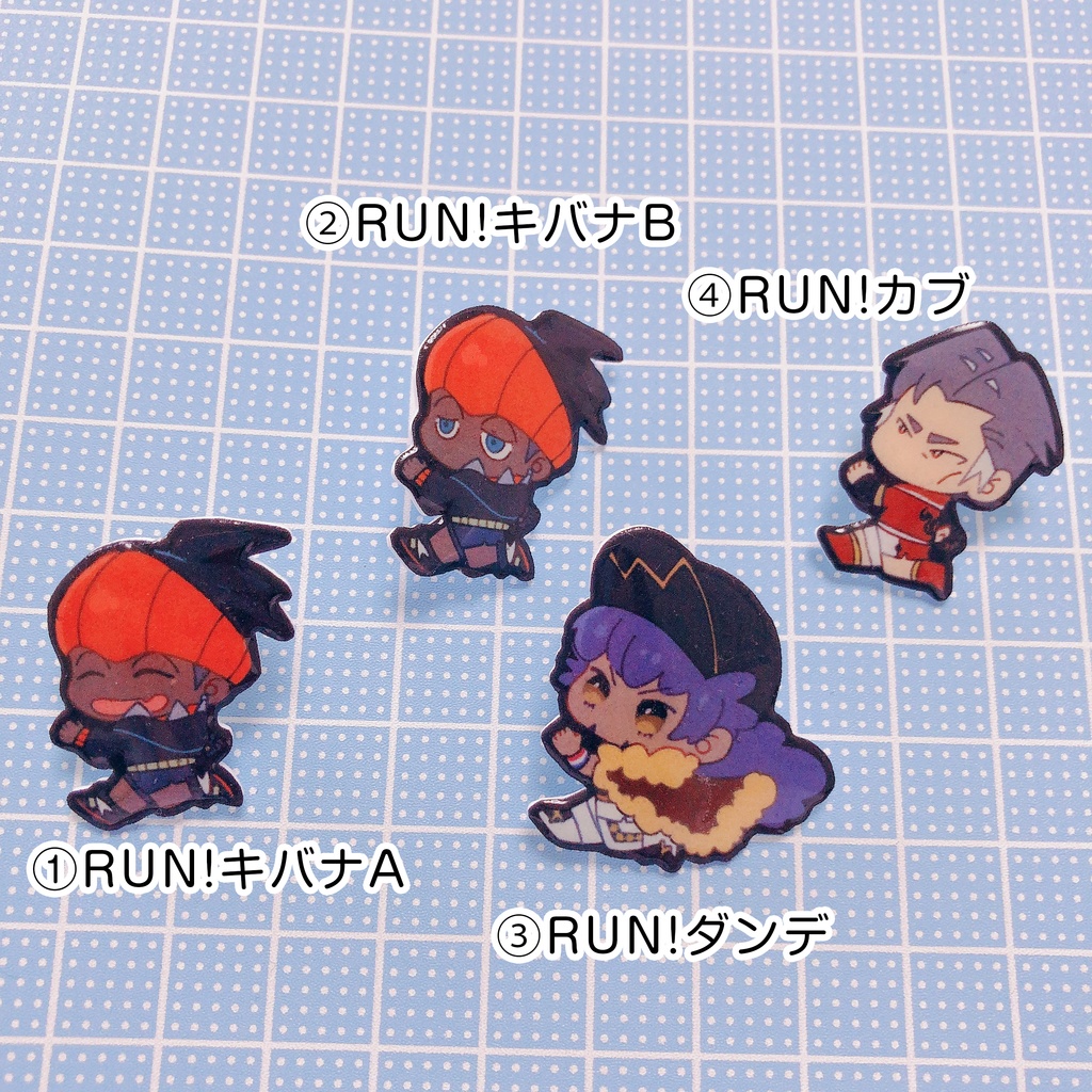 【バッジ】pkmnトレーナーRUN!バッジ