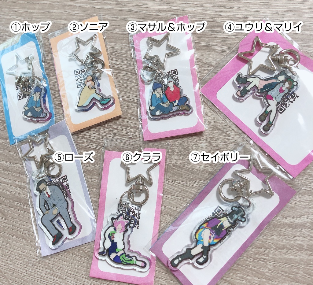 【アクキー】pkmnトレーナー・ジムリなど②各類
