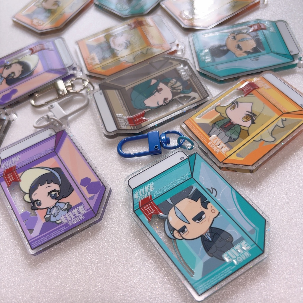 【plda】4天王パッケージキーホルダー