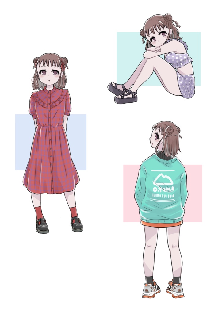 【フリーDL】愛海イラスト集