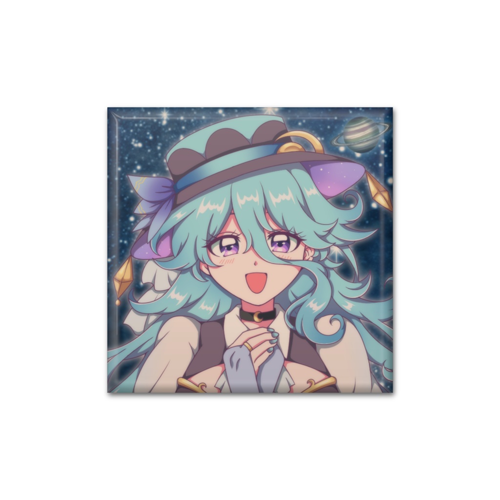 アリエスちゃんの四角形缶バッジ！