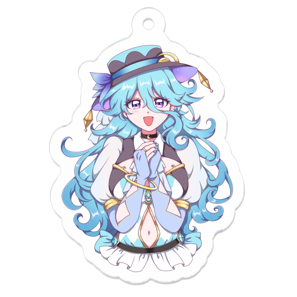エモいアリエスちゃんアクリルキーホルダー