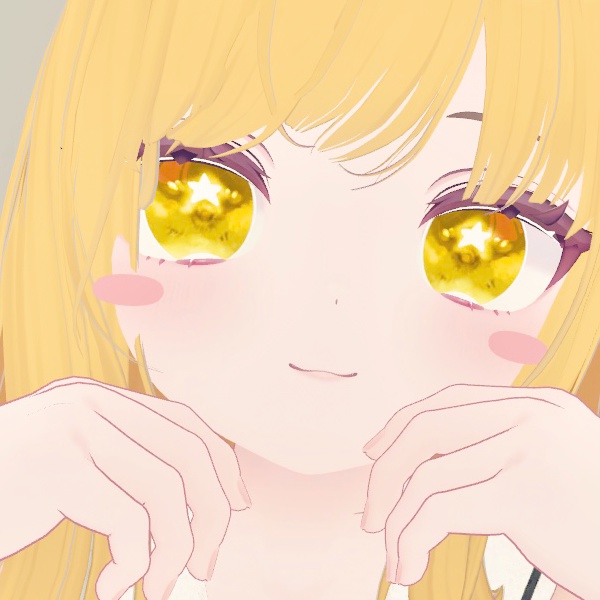 【7アバター対応】✩star Eye texture✩