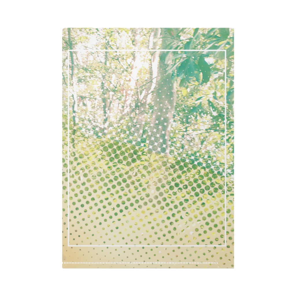 【ソルサビラの森】宮崎ズクリアファイル【きのこ擬人化】