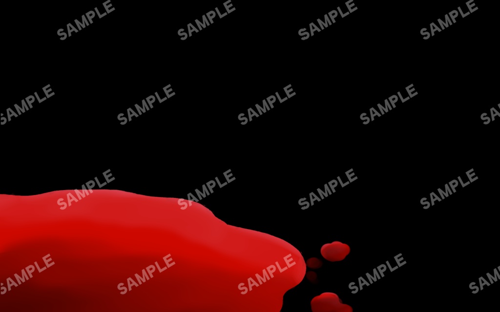 ホラーゲームのイラスト素材(ゲームオーバー)