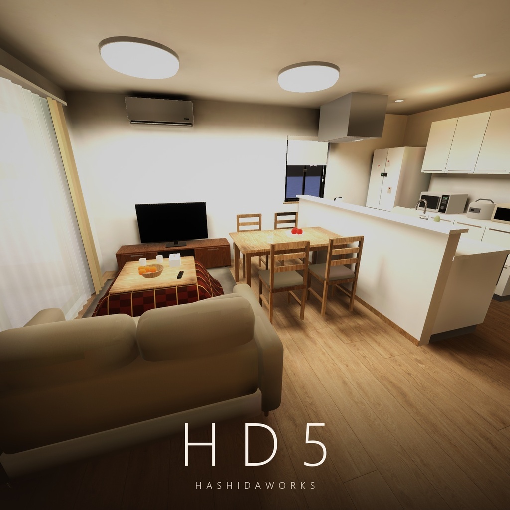 【VRChat向けワールド】HD5【発売記念セール】