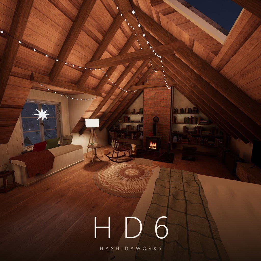 【VRChat向けワールド】HD6