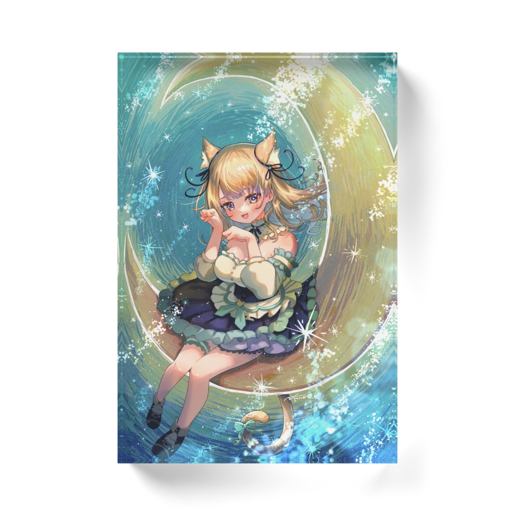 みきぷるんっアクリルブロック ⦅starry night⦆