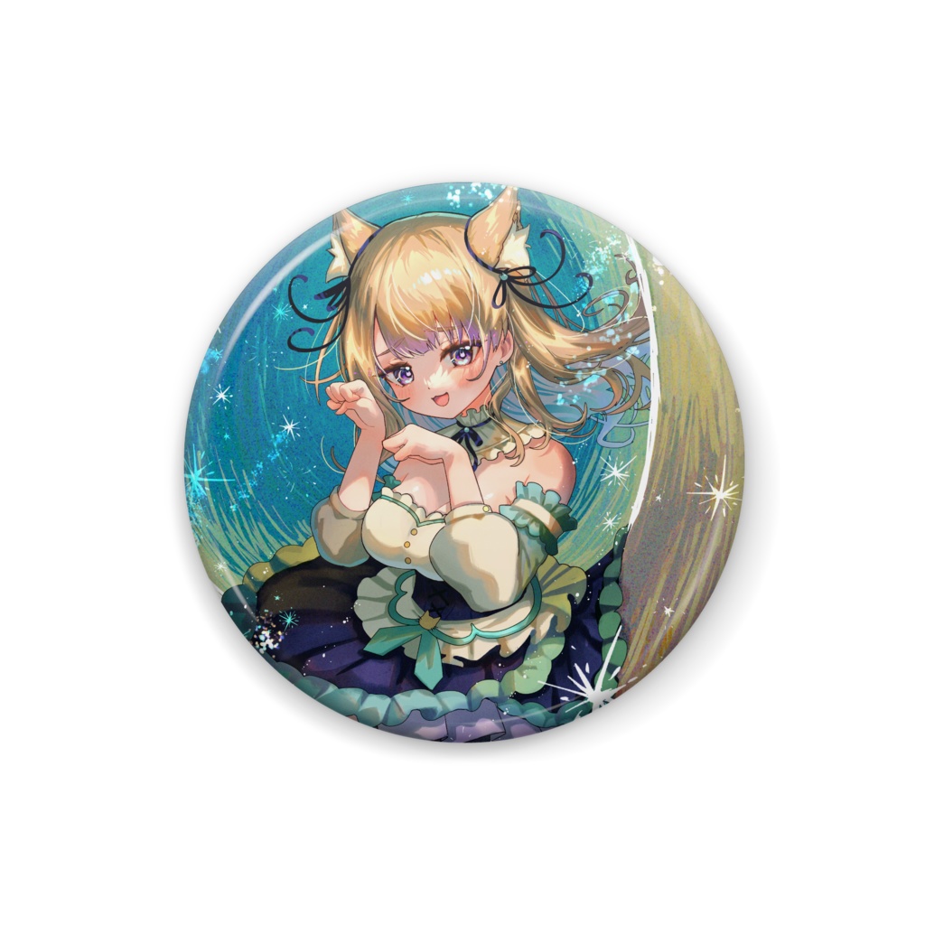 みきぷるんっ缶バッジ ⦅starry night⦆
