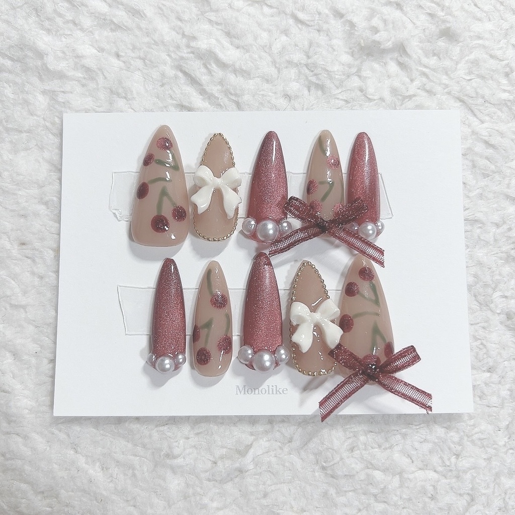 ネイルチップ / さくらんぼ