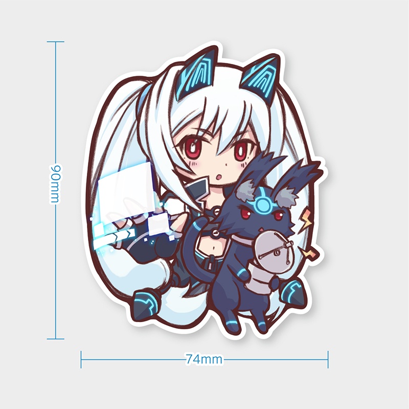 【霧島レイ】LS10用イラストステッカー