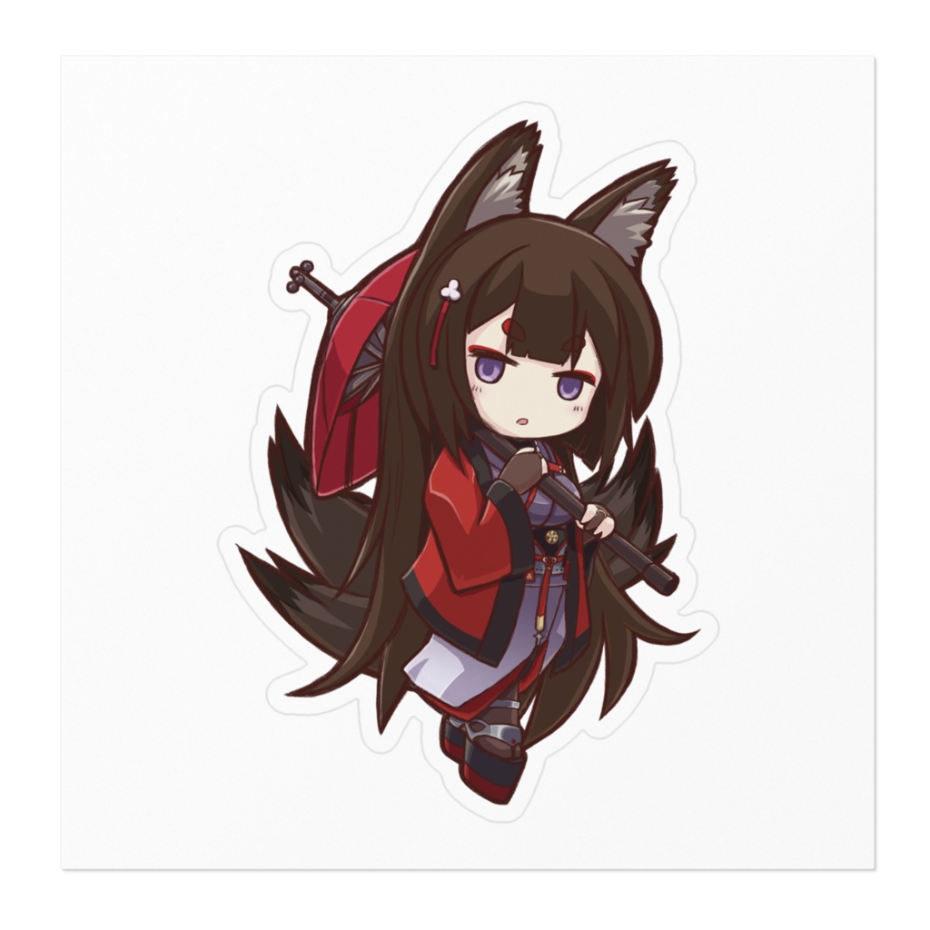 【アズレン】天城さん ステッカー