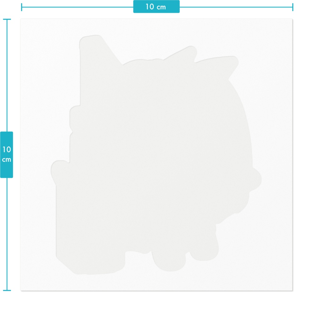 【霧島レイ】デフォルメステッカー(変身ver.)
