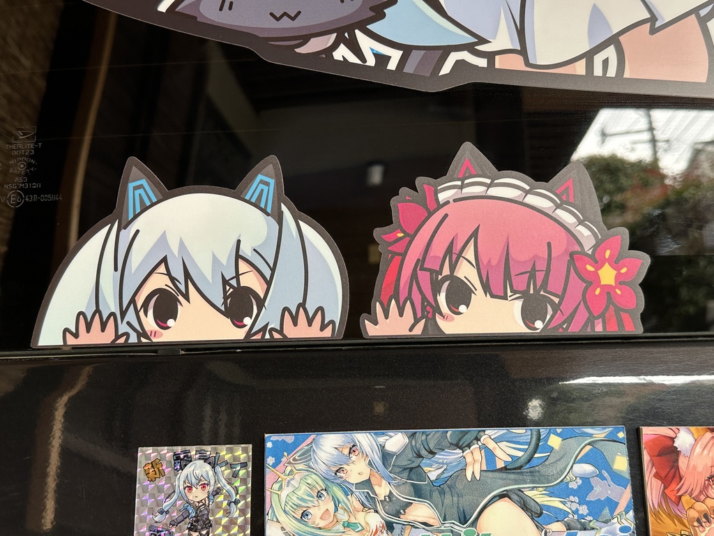 【霧島レイ&富士サクラ】peekingステッカー2023