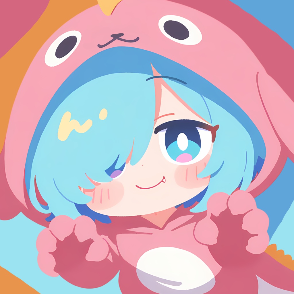 [PNGTUBER] DinoGirl | pngtuber ready to use, veadotube mini, streamer, twitch, youtube, cute,