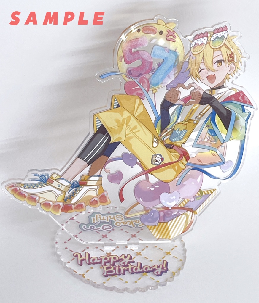 誕生日記念アクスタ【高生紳士誕生日グッズ2024】