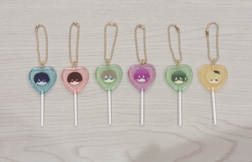 【高生宅】ハートキャンディ風アクキー【バレンタイン2026】