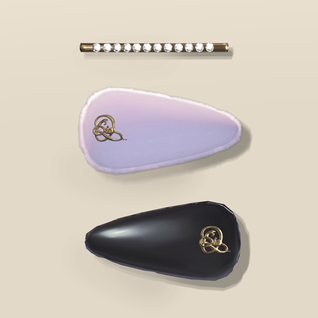 fuyu moko Hairpins ♡ 冬もこヘアピン