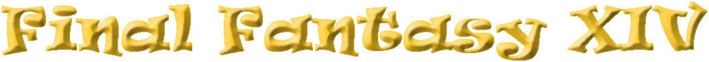 FinalFantasyXIVロゴ集 第1号