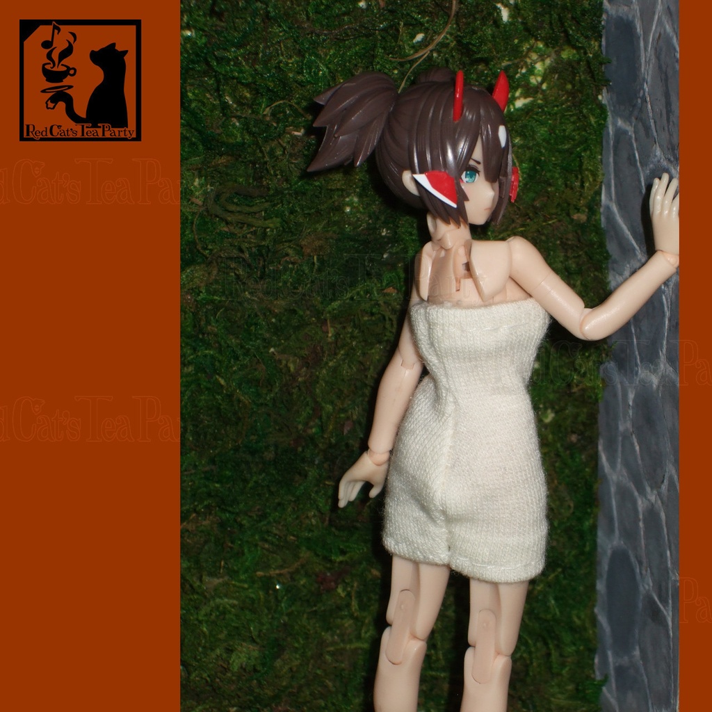 チューブミニワンピース(白)