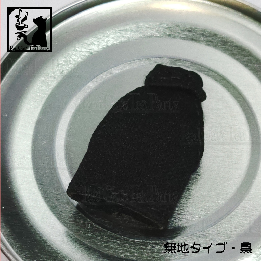 オフショルダータートルネックトップス・黒